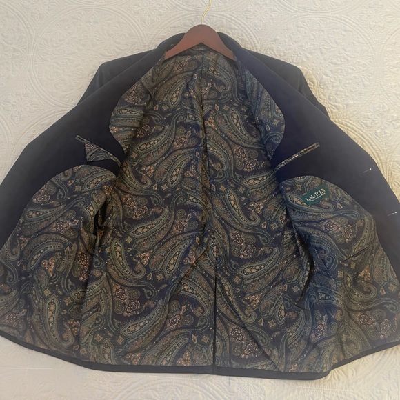 Polo Ralph Lauren Velvet jacket. Size 40R - Picture 3 of 6